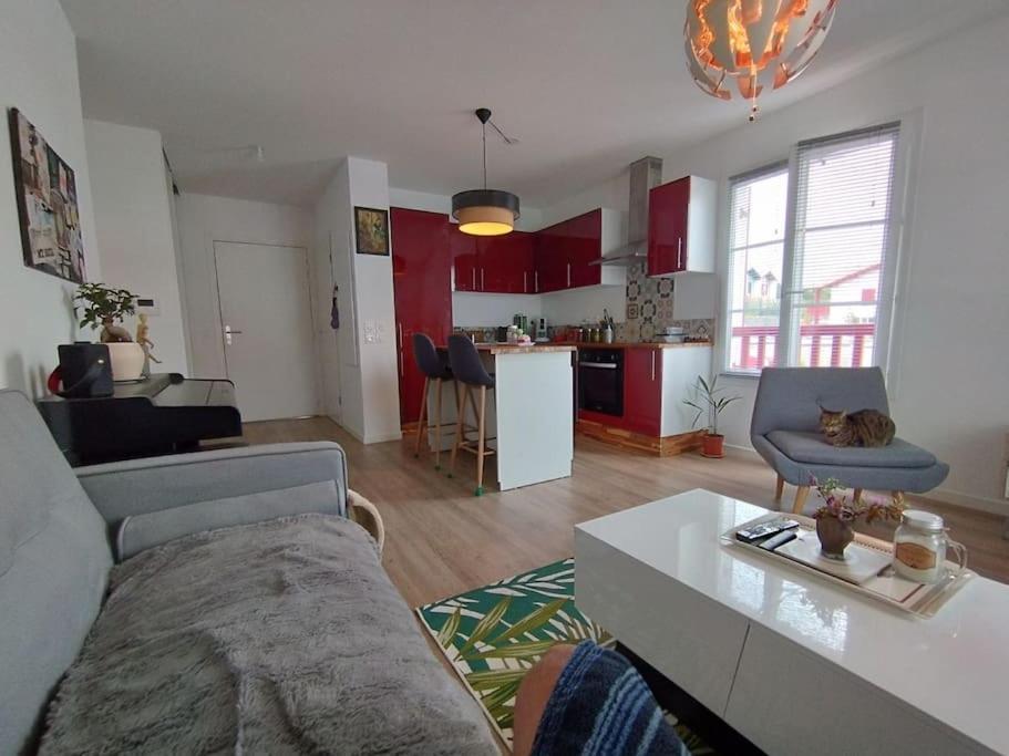 Charmant Appartement Larressore Exteriér fotografie