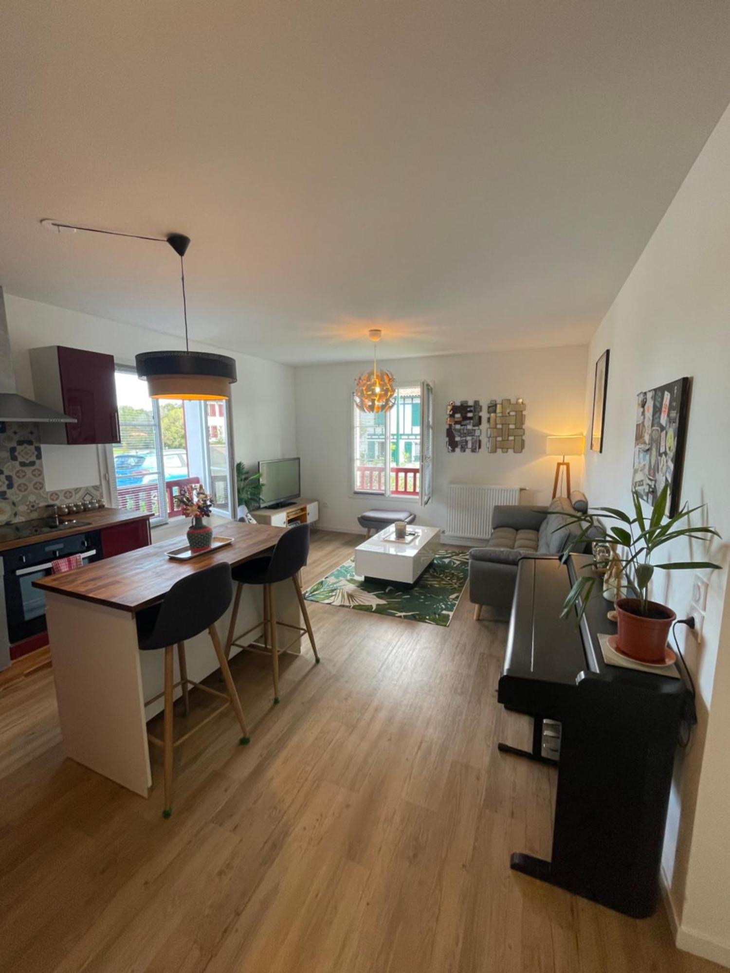 Charmant Appartement Larressore Exteriér fotografie